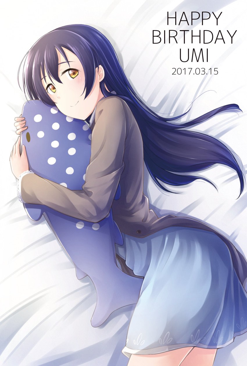 sonoda umi (love live! and 2 more) drawn by morugen