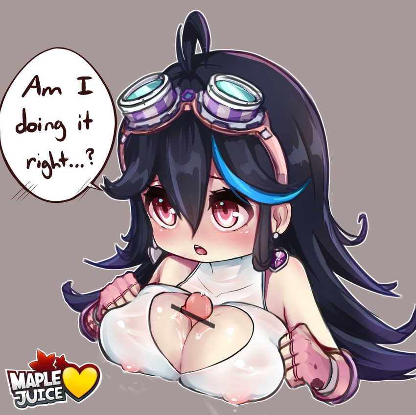 peachy (maplestory and 1 more) drawn by maplejuice