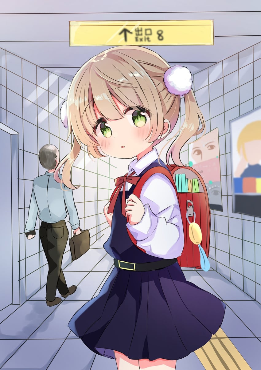 shigure ui (indie virtual youtuber and 1 more) drawn by nanami_ayane_(kusunoki5050)