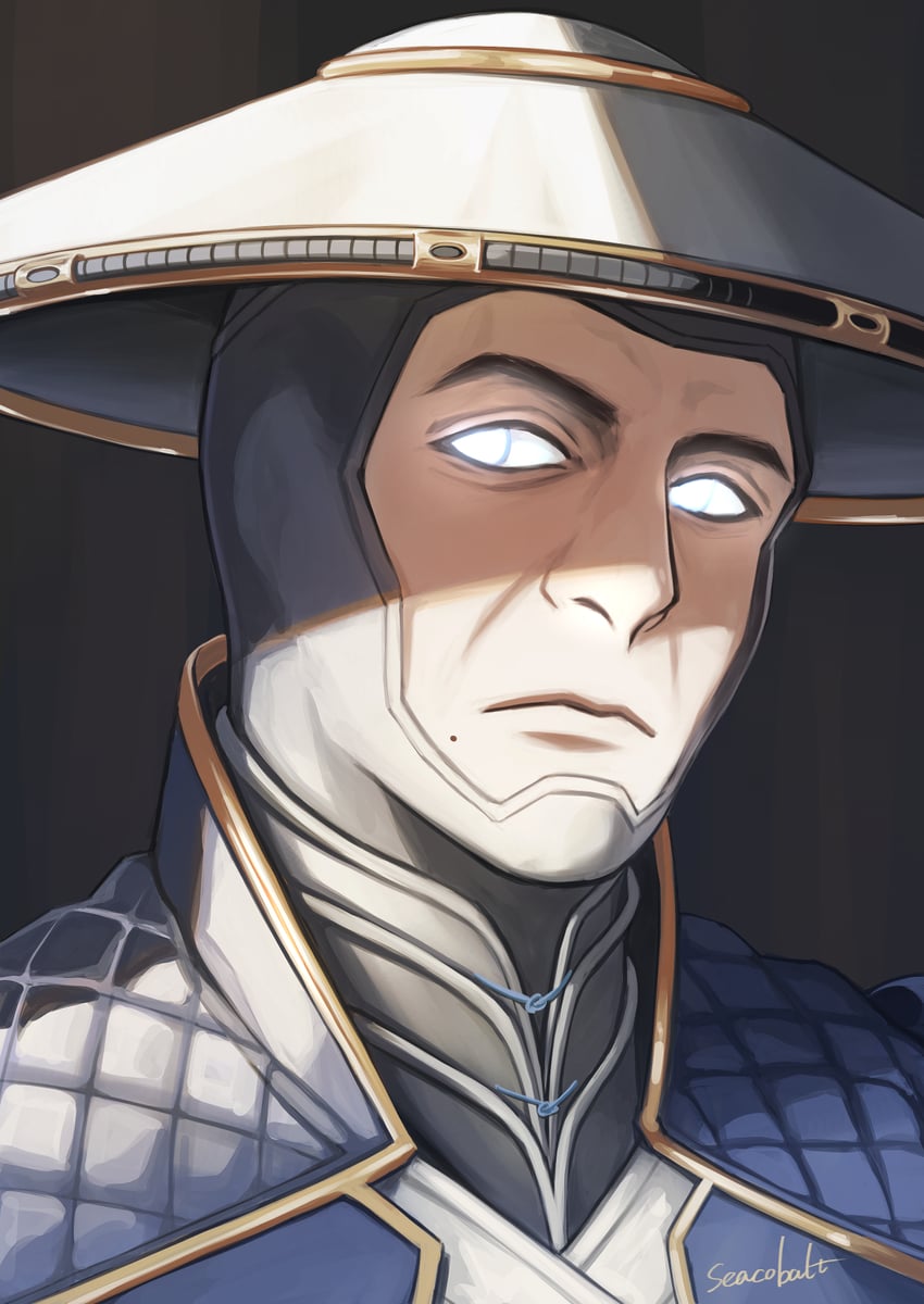 raiden (mortal kombat and 1 more) drawn by seacobalt