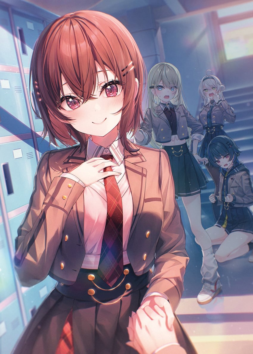 amasaki amane, shiragiku hakua, nanase nanao, and kasuga haru (chanto suki tte ieru ko musou) drawn by chihiro_ayaka