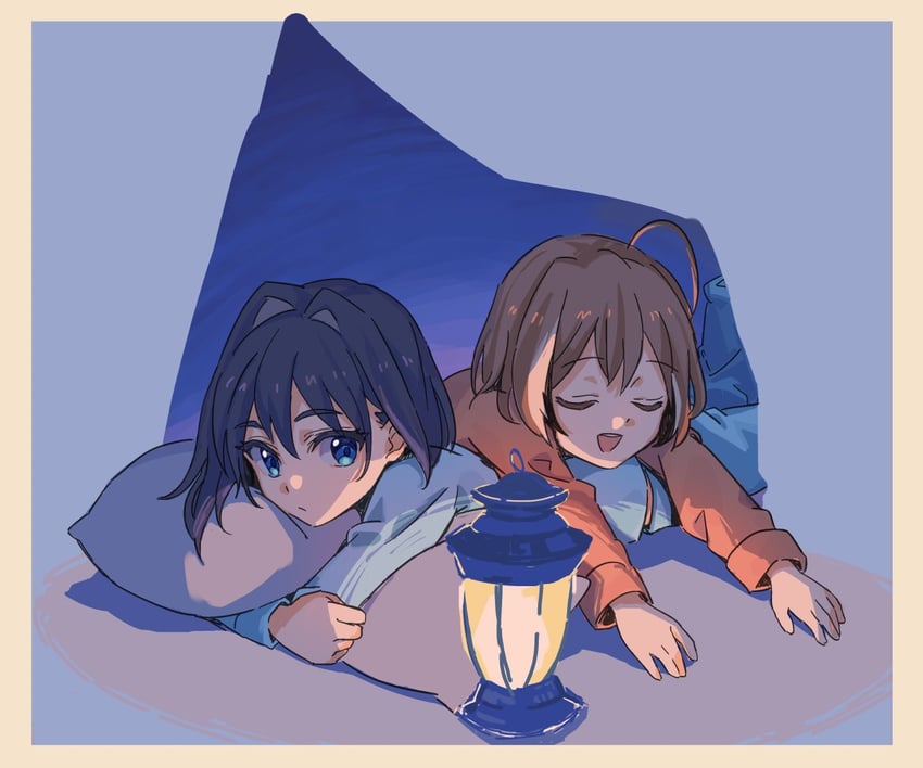 ouro kronii and nanashi mumei (hololive and 1 more) drawn by kisuu_(oddnumberr_)