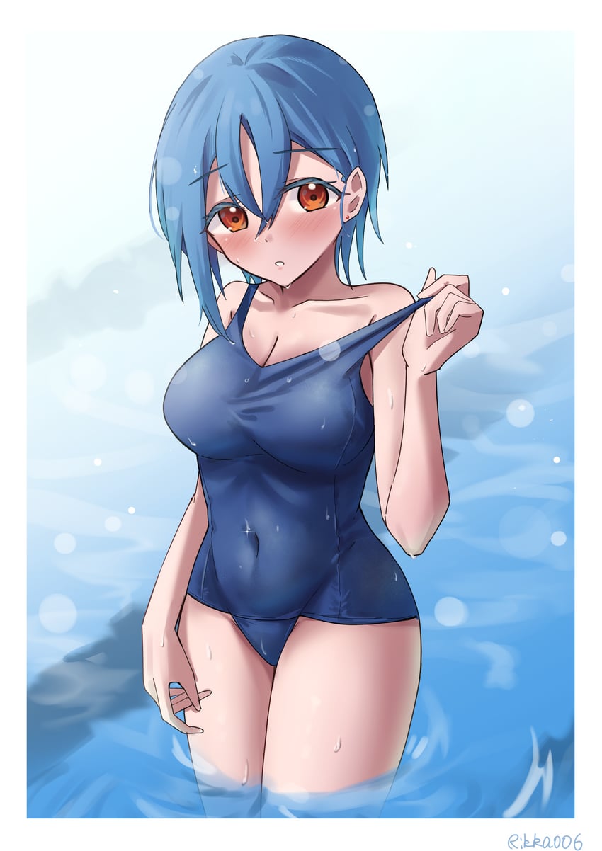 wakana shiki (love live! and 1 more) drawn by rikka006