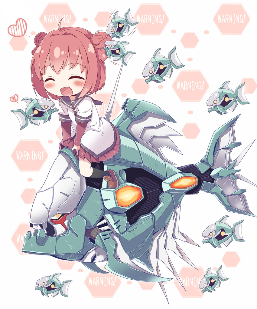 akaza akari and hungry gluttons (yuruyuri and 2 more) drawn by takahero