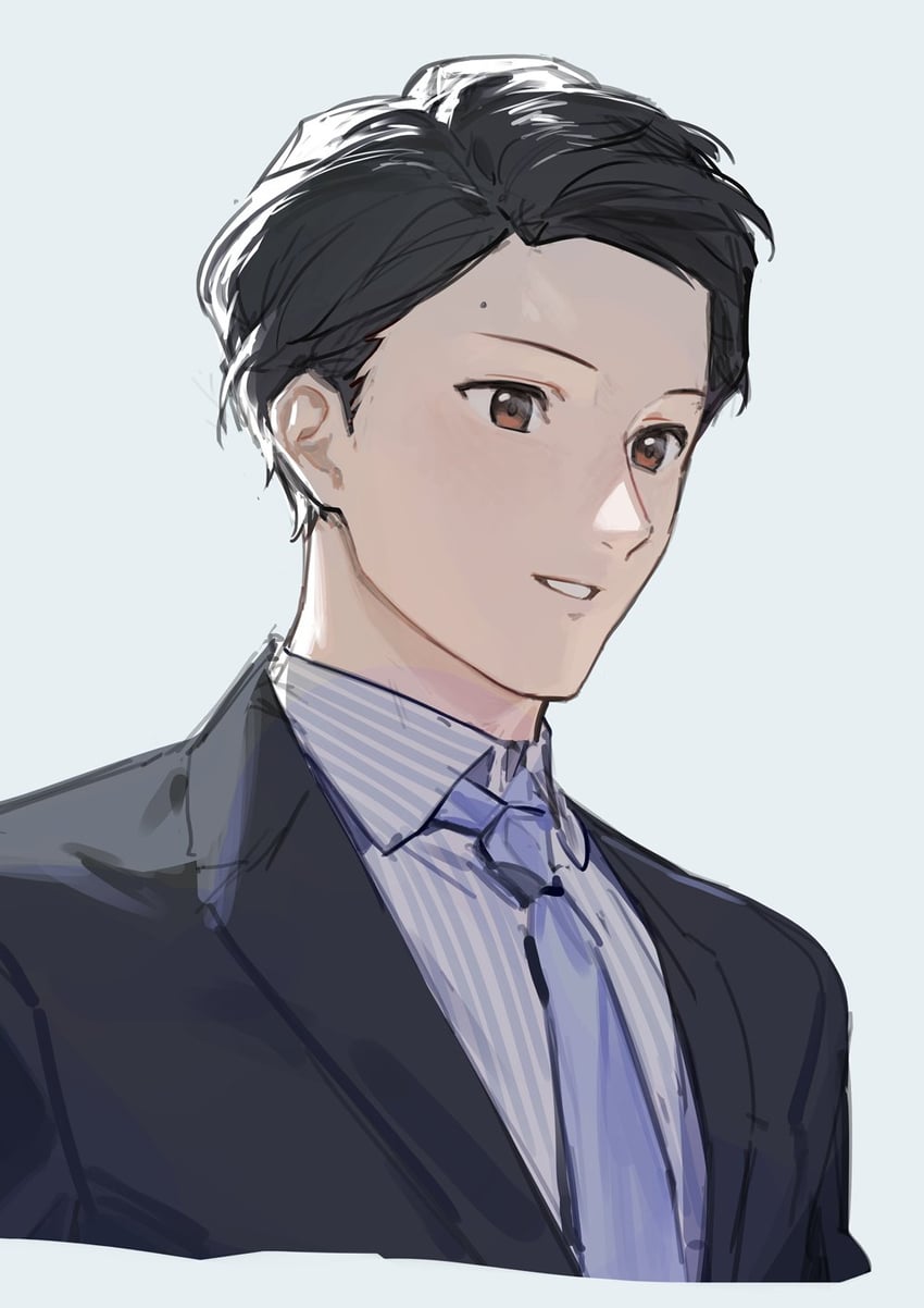 producer (idolmaster and 1 more) drawn by zhili_xingzou