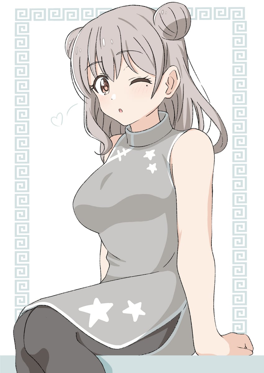 morino mari (koisuru asteroid) drawn by uchuu_no_mozuku