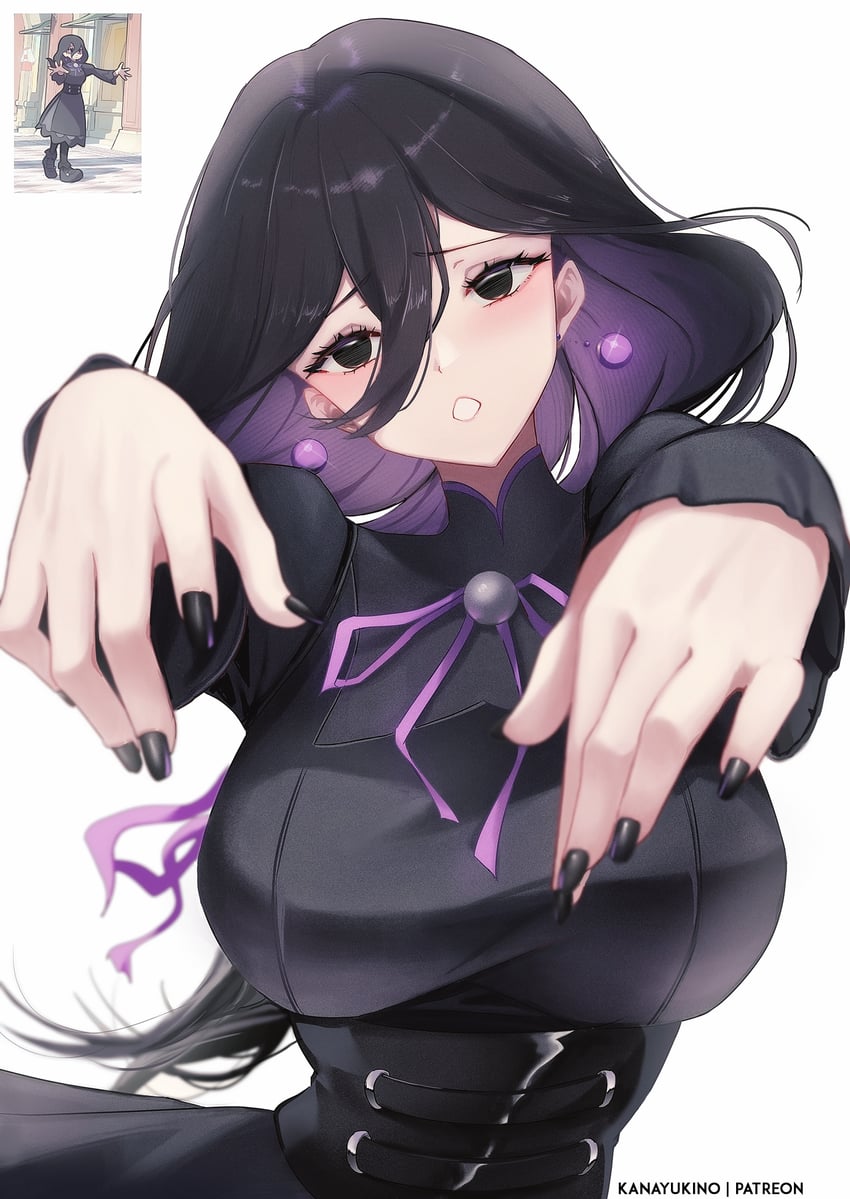 hex maniac (pokemon and 1 more) drawn by kana_yukino