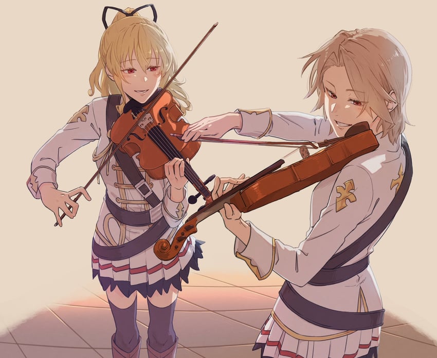 vira and katalina (granblue fantasy) drawn by miso-ha_(ukyuu)
