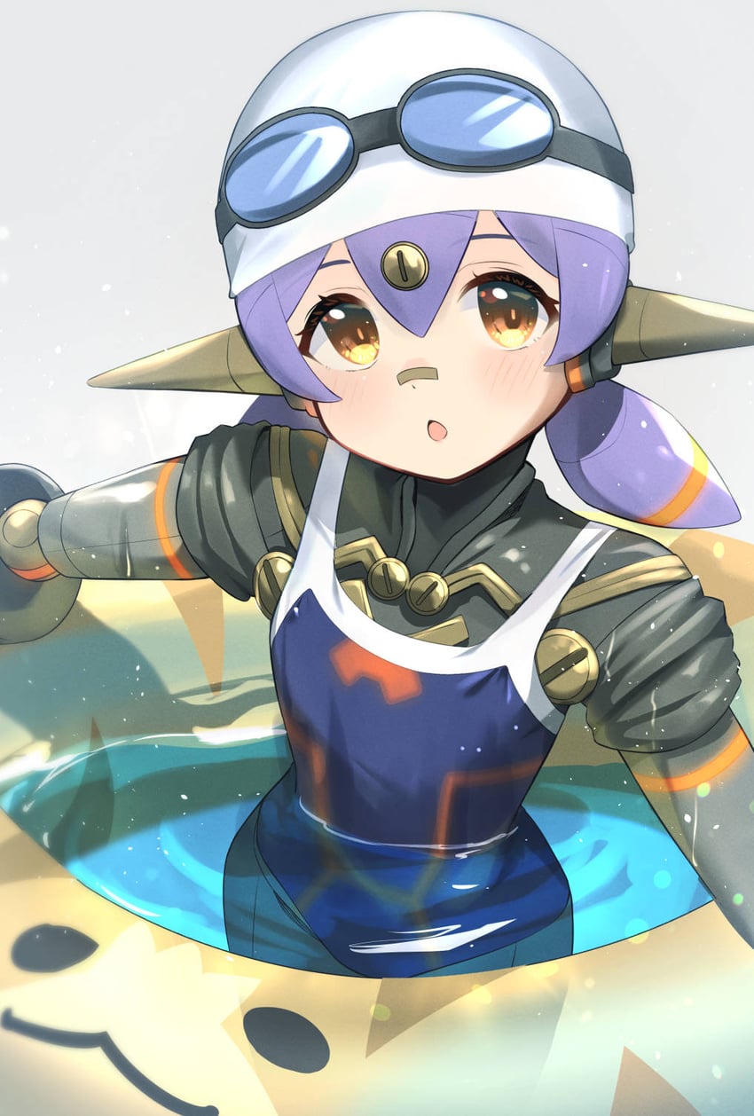 poppi and poppi alpha (xenoblade chronicles and 1 more) drawn by meyamu