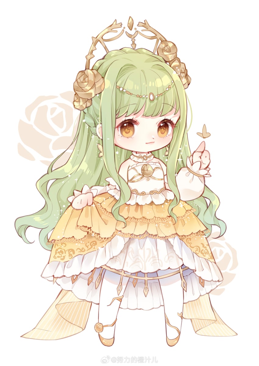 wishful aurosa (nikki and 1 more) drawn by nuli_de_chengzhi_er