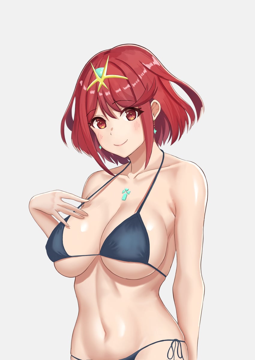 pyra (xenoblade chronicles and 1 more) drawn by azusagawastrife