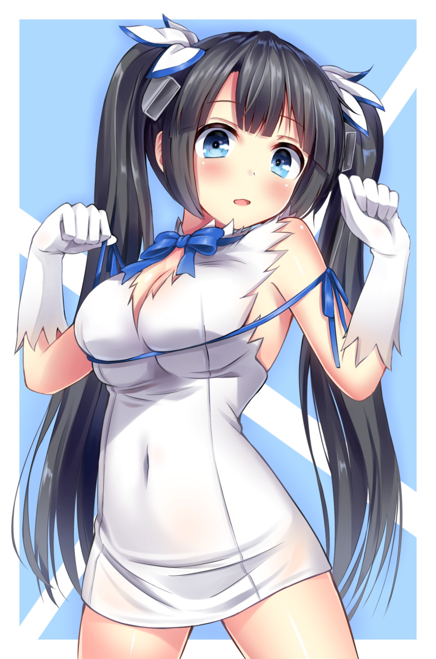 hestia (dungeon ni deai wo motomeru no wa machigatteiru darou ka) drawn by superpig