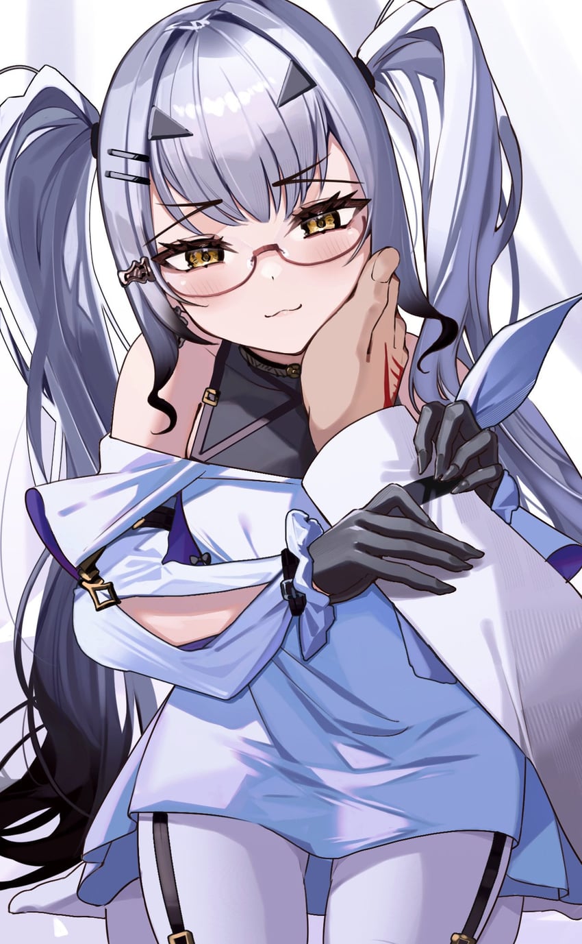 fujimaru ritsuka and melusine (fate and 1 more) drawn by shong