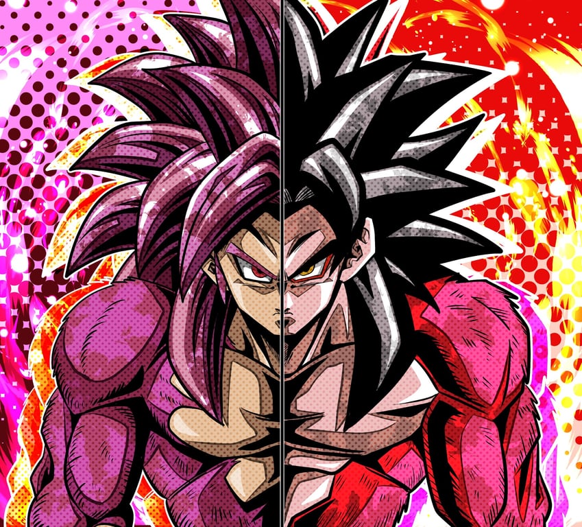 son goku (dragon ball and 2 more) drawn by ushi_(akabec0)