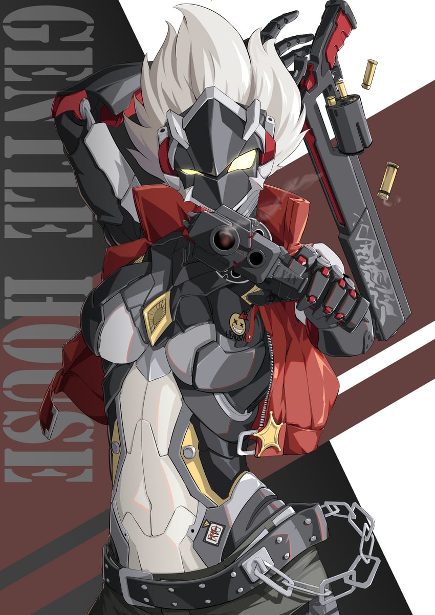 billy kid (zenless zone zero) drawn by yan_(unicorn404)