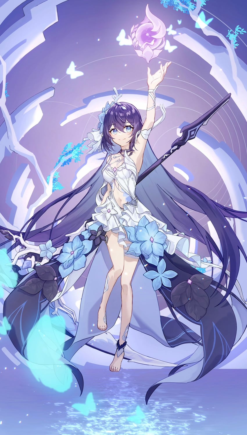 seele vollerei (honkai and 1 more) drawn by ktm_huna