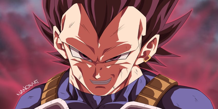 vegeta (dragon ball and 1 more) drawn by nanoxart