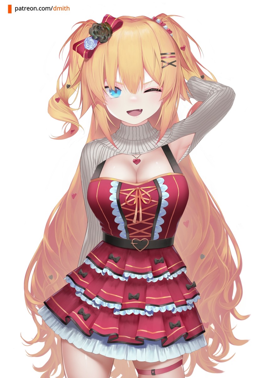 akai haato (hololive) drawn by dmith