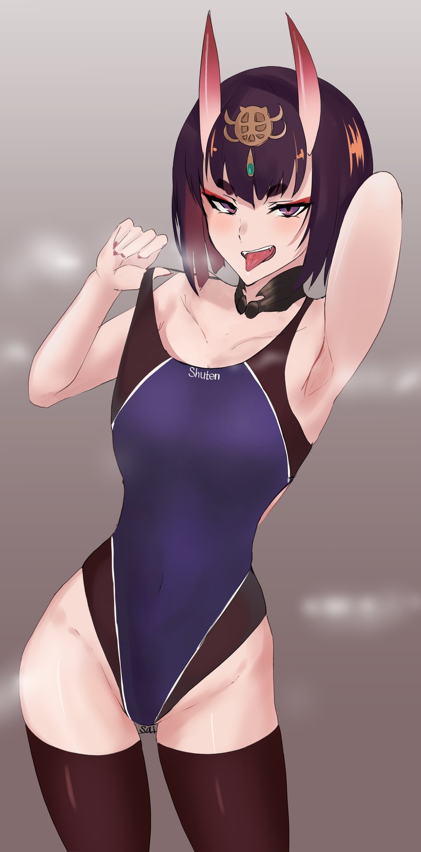shuten douji (fate and 1 more) drawn by s4ika