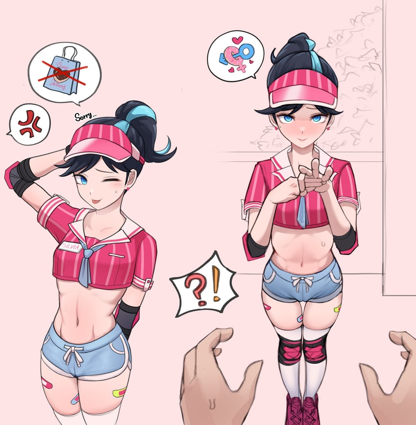 silvia piquet (black survival and 1 more) drawn by sidneyholic