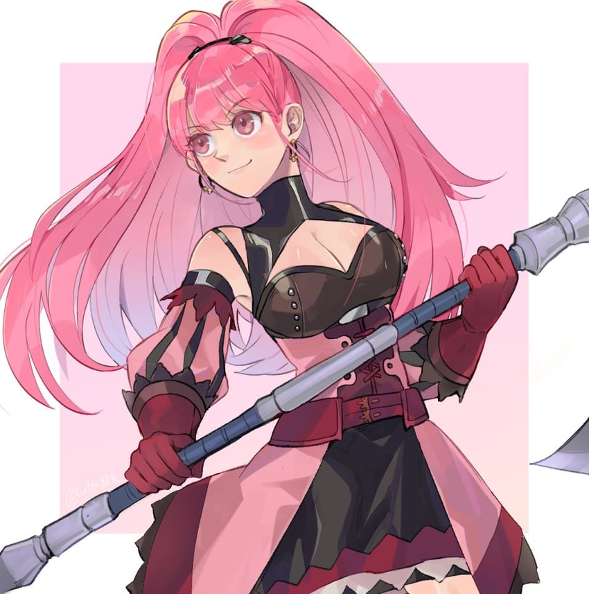 hilda valentine goneril (fire emblem and 2 more) drawn by luffa88k