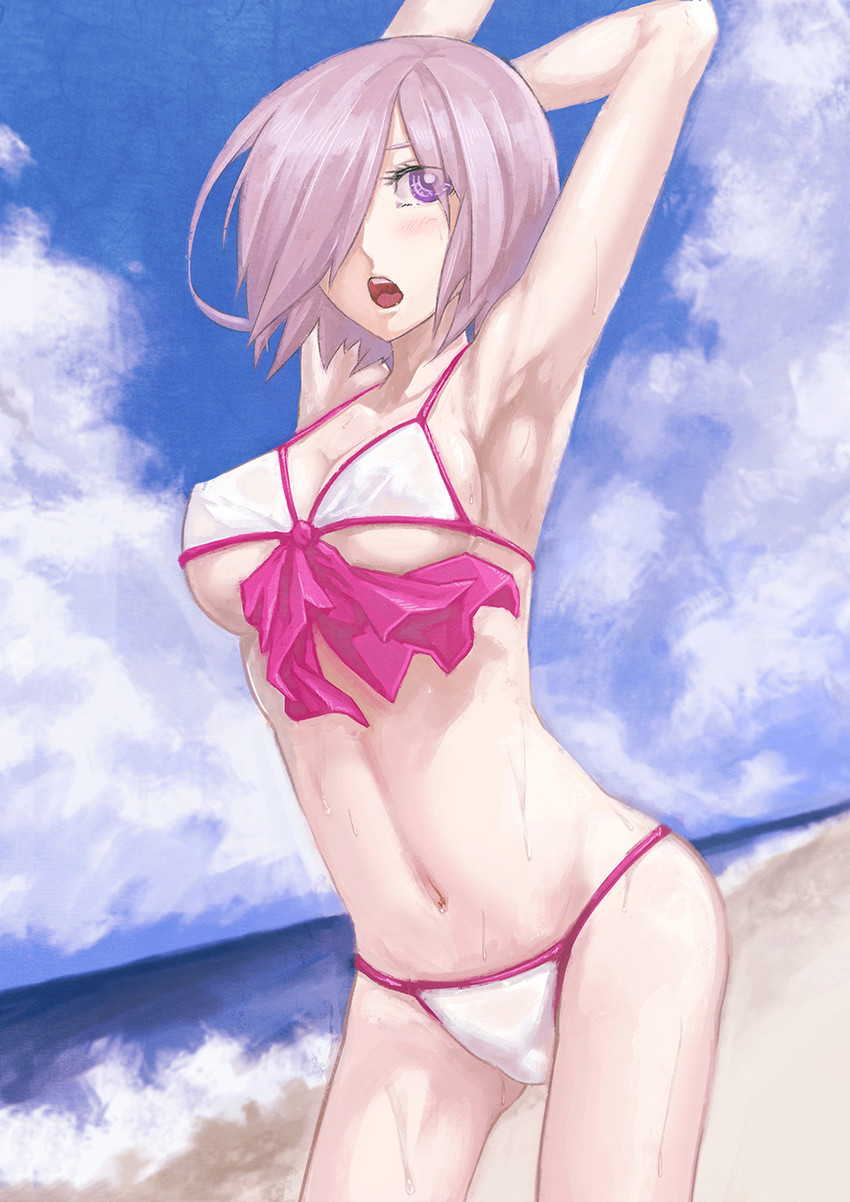 mash kyrielight (fate and 1 more) drawn by a-er_(akkij0358)