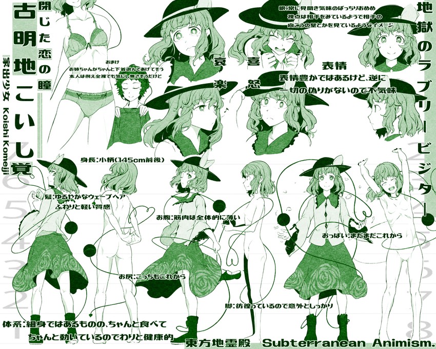 komeiji koishi (touhou and 1 more) drawn by hi_you_(flying_bear)