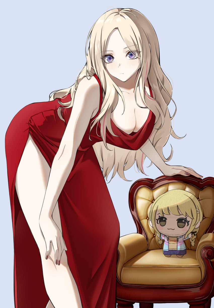 fujita kotone and juo sena (idolmaster and 1 more) drawn by daiko_(dai1974910)