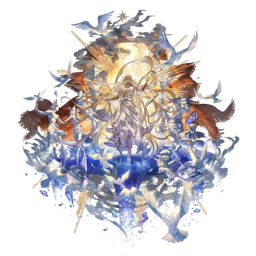 lucio and helel ben sahar (granblue fantasy) drawn by minaba_hideo