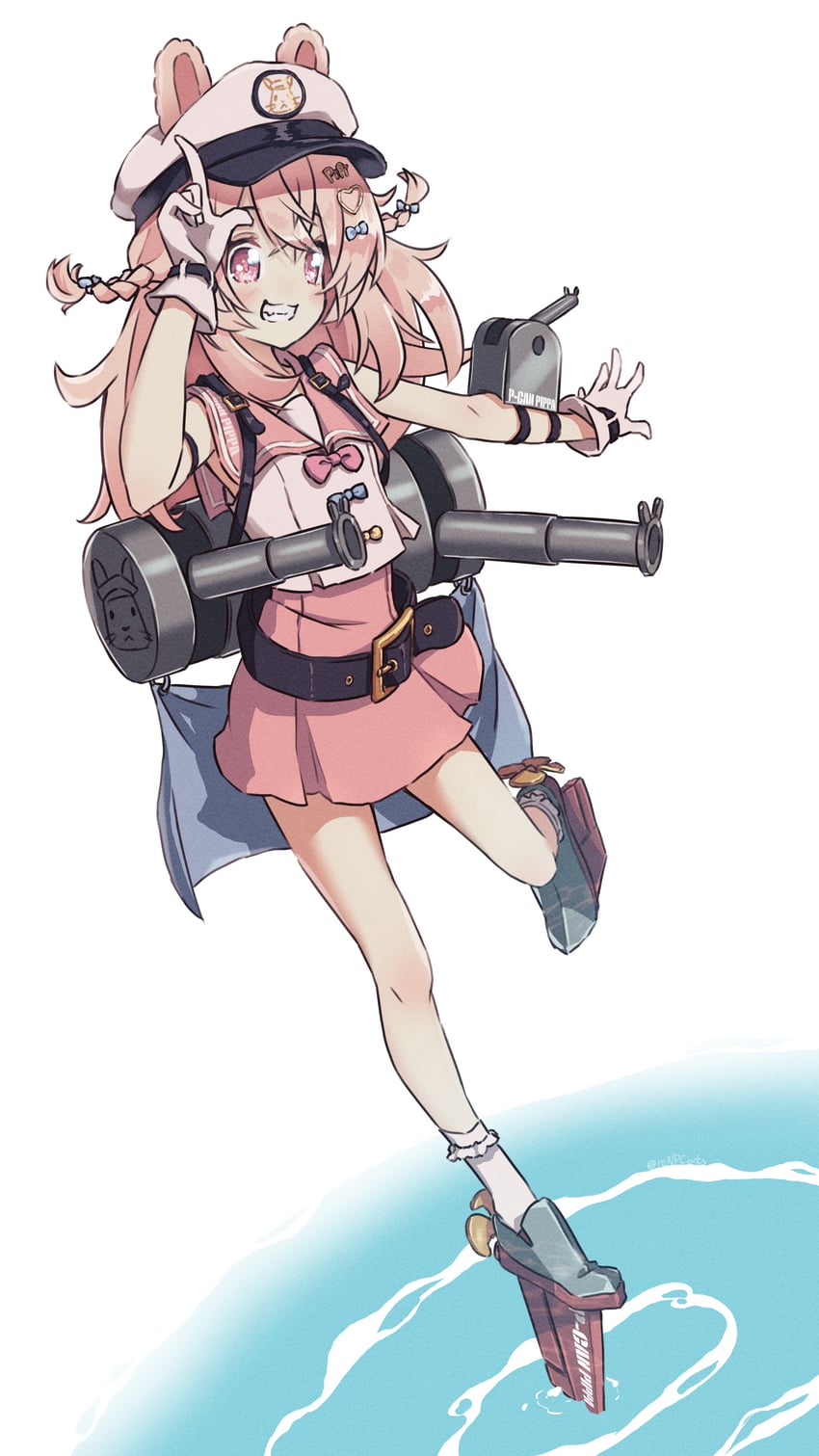 pipkin pippa (kantai collection and 1 more) drawn by kiirokuma