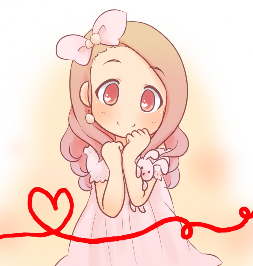 minase iori and usa-chan (idolmaster and 1 more) drawn by maiko_(yoshida308)