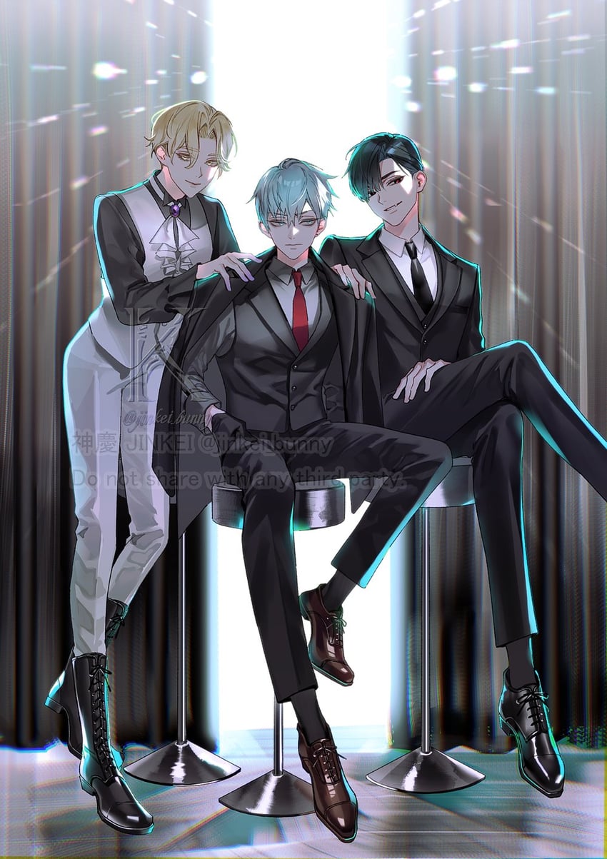till, ivan, and luka (alien stage) drawn by koshika_rina