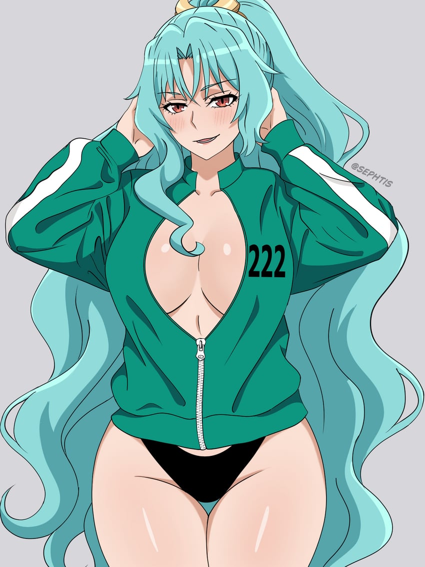 tomoe (squid game and 1 more) drawn by sephtis