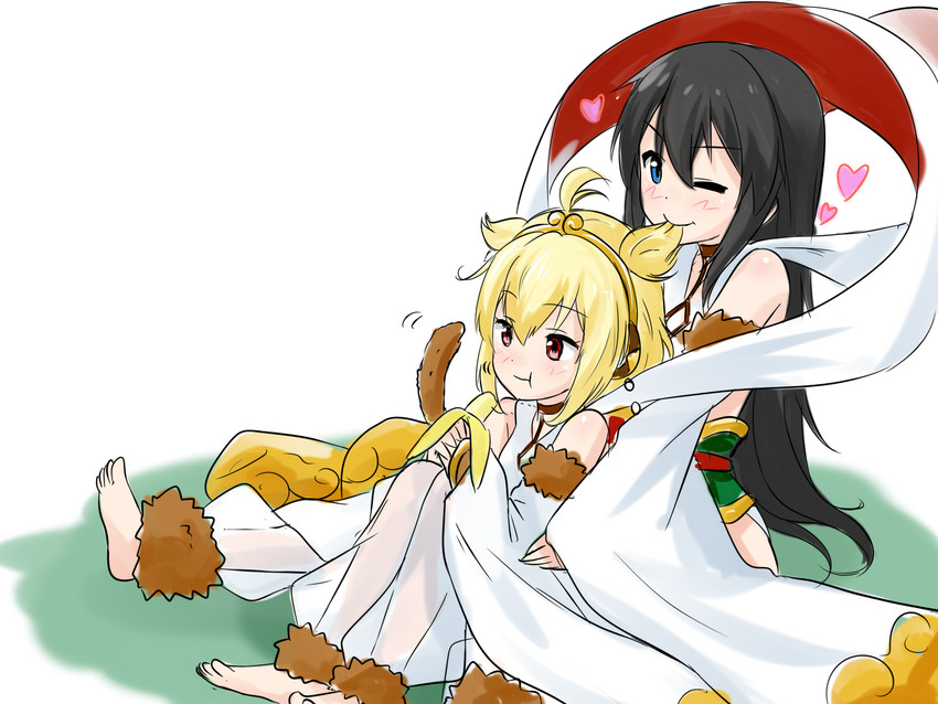 andira and bellezza felutia (original and 1 more) drawn by felutiahime