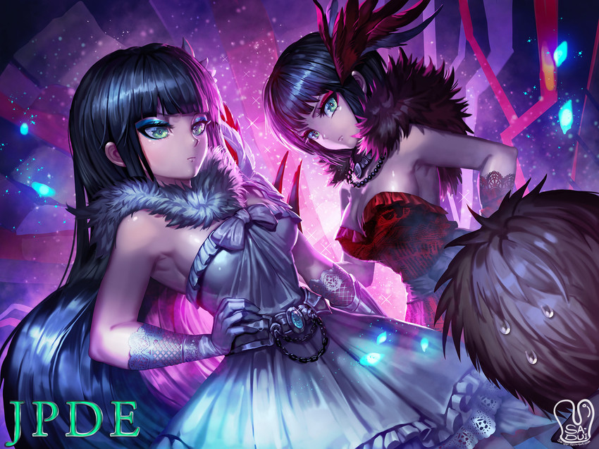 melanie malachite and miltiades malachite (rwby) drawn by sa-dui