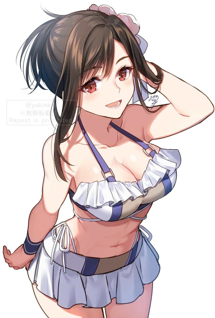 tifa lockhart (final fantasy and 3 more) drawn by nekozuki_yuki