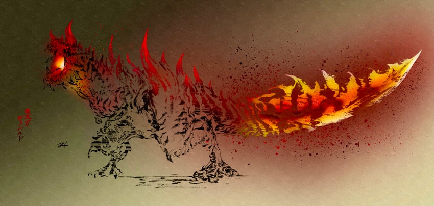 glavenus and hellblade glavenus (monster hunter and 1 more) drawn by deadpool_yuchan