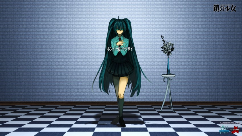 hatsune miku (vocaloid and 1 more) drawn by ukai_saki