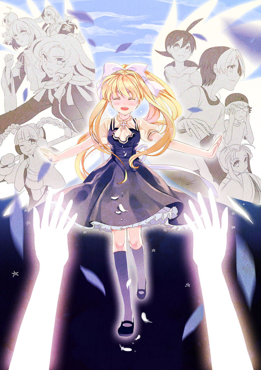 kamio misuzu, tenjou utena, shindou hikaru, kawakami tomoko, and narusawa kazuma (air and 4 more) drawn by hakoiri_nekohime