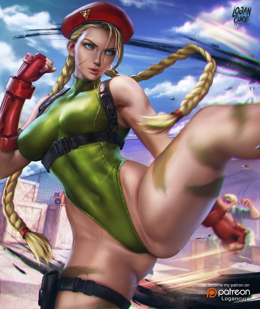 cammy white (street fighter and 2 more) drawn by logan_cure