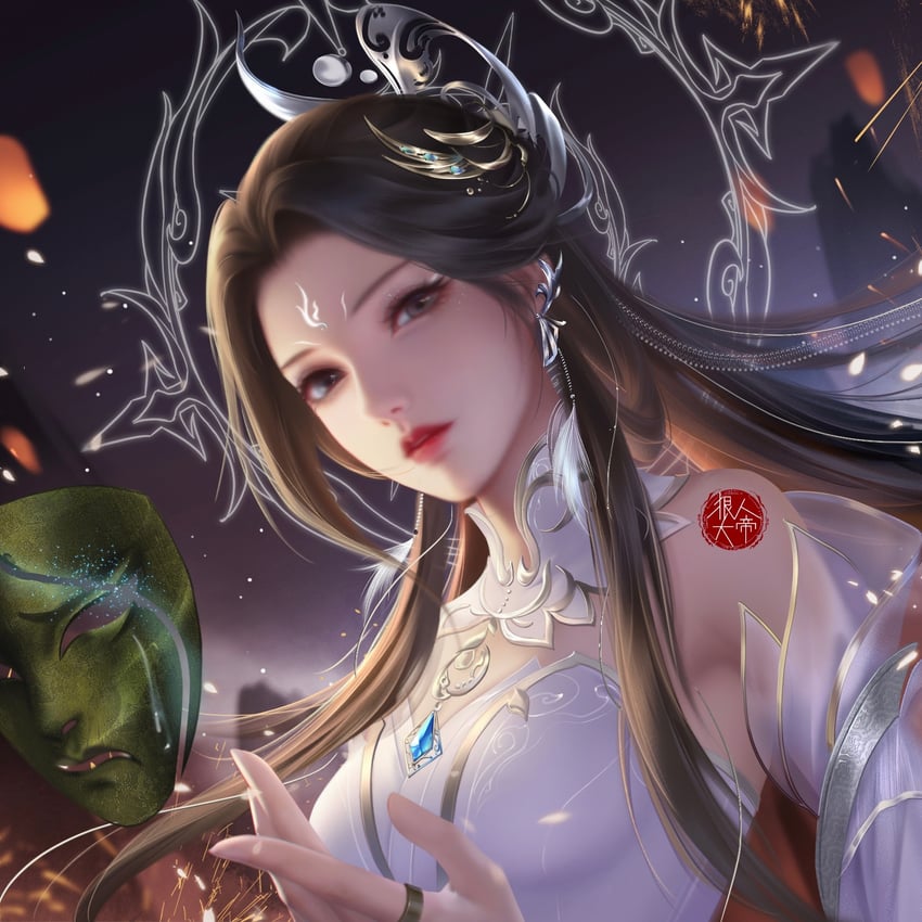 hen ren nudi (zhe tian) drawn by qiushui_feng_ke
