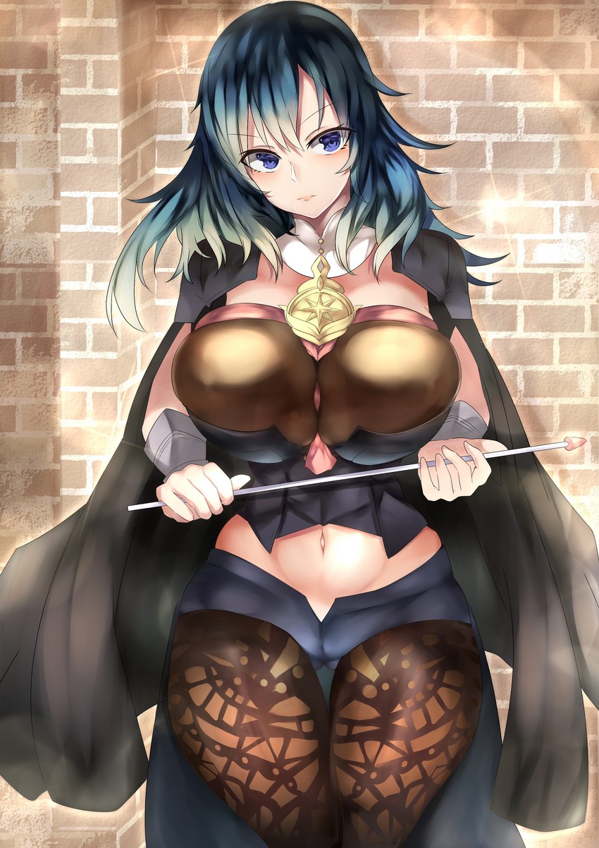 female byleth (fire emblem and 1 more) drawn by tiamat_(momokuri_mannen)