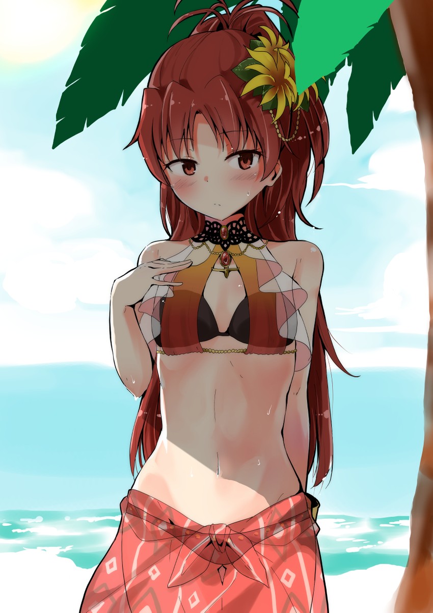 sakura kyoko (mahou shoujo madoka magica and 1 more) drawn by nagatani_(nagata2)