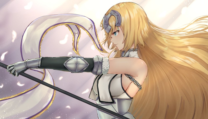 jeanne d'arc (fate and 2 more) drawn by bao_(s_888)