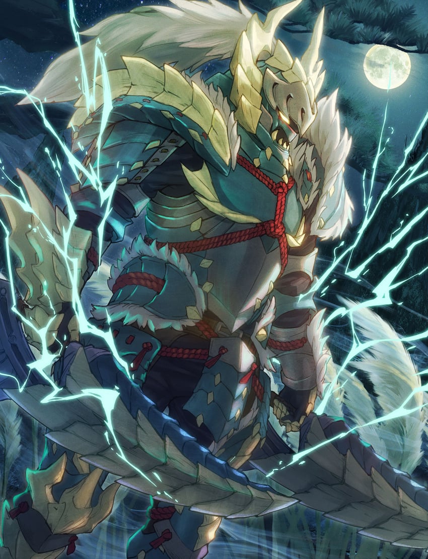 monster hunter (monster hunter and 1 more) drawn by isono_wataru