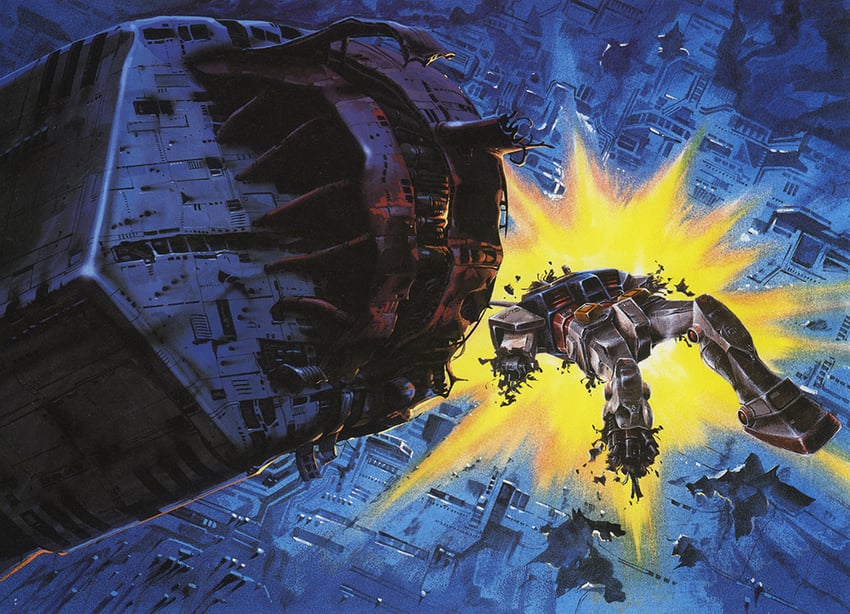 rx-78-2 gundam (gundam and 1 more) drawn by nakamura_mitsuki and ookawara_kunio