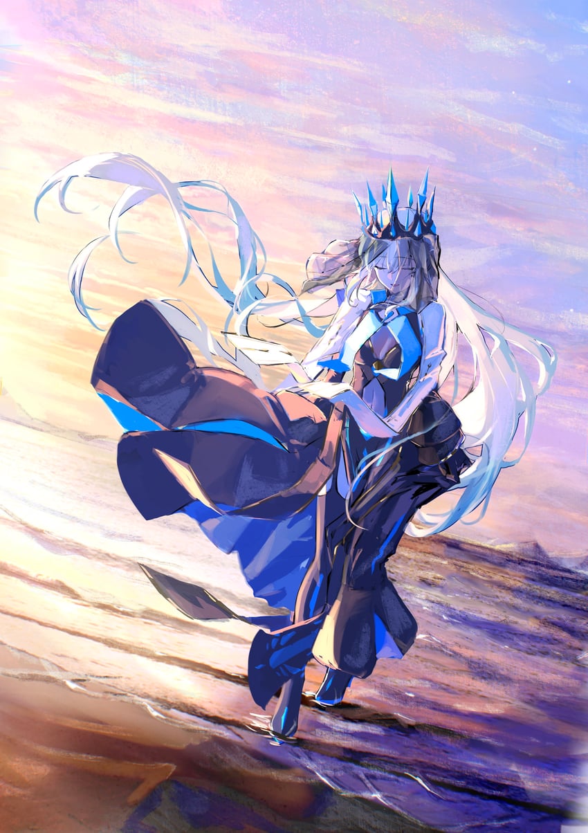morgan le fay (fate and 1 more) drawn by mochi_upamo