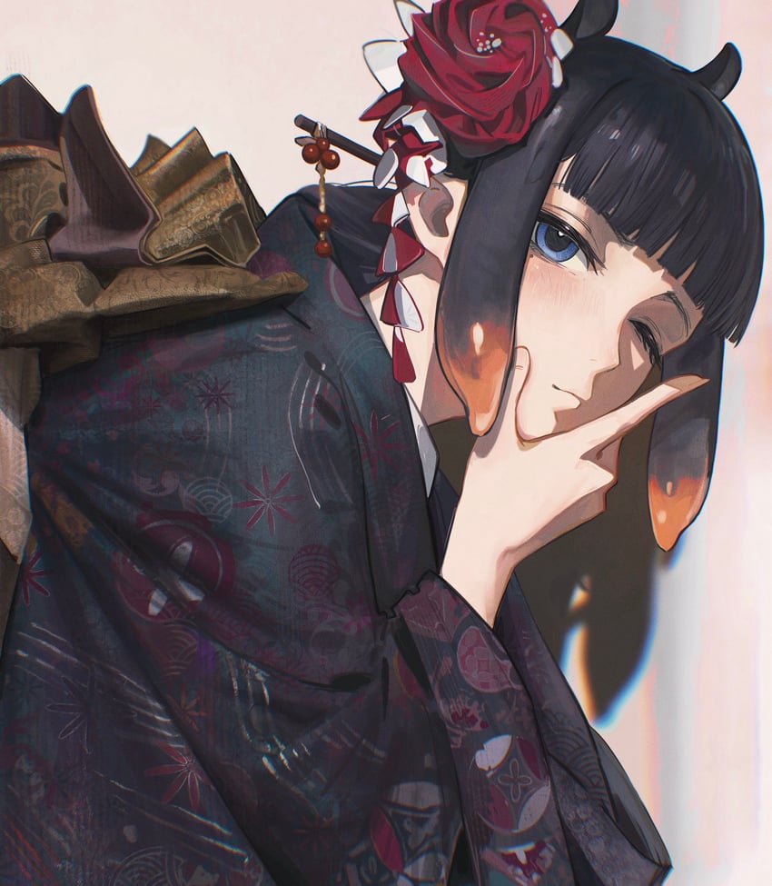 ninomae ina'nis (hololive and 1 more) drawn by tarinne