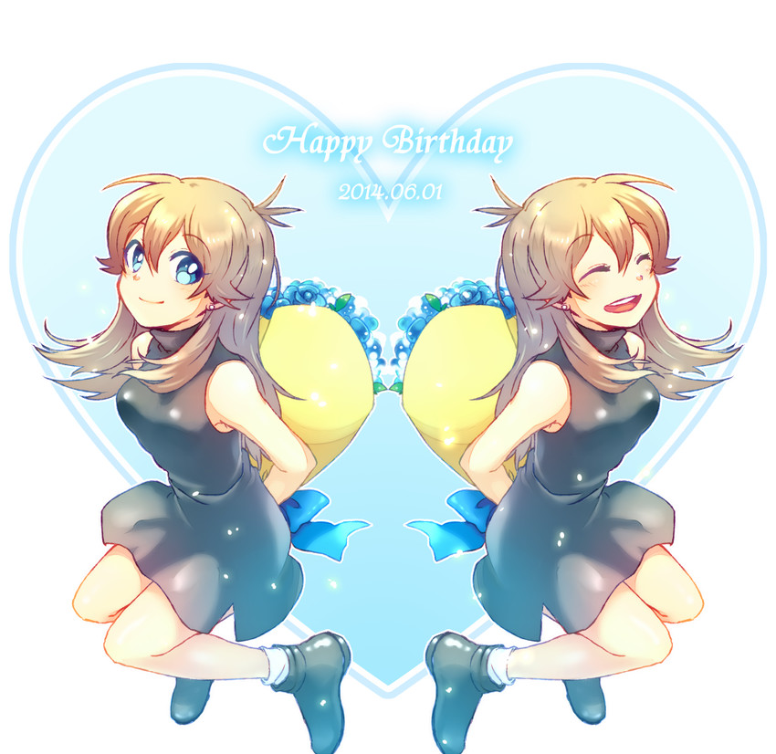 green (pokemon and 1 more) drawn by sekka_koyori
