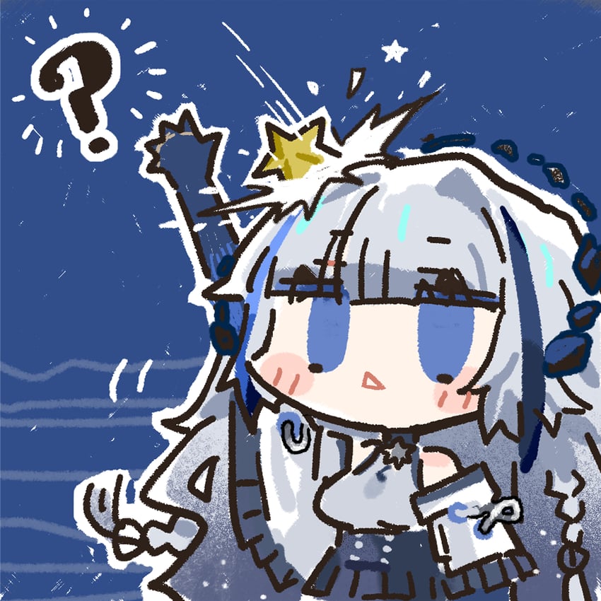 hubble and darkstar hubble (girls' frontline and 1 more) drawn by cui_pi_zha_xia_qiu